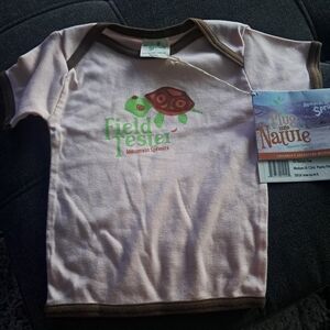 Pink and Brown Kids Shirt